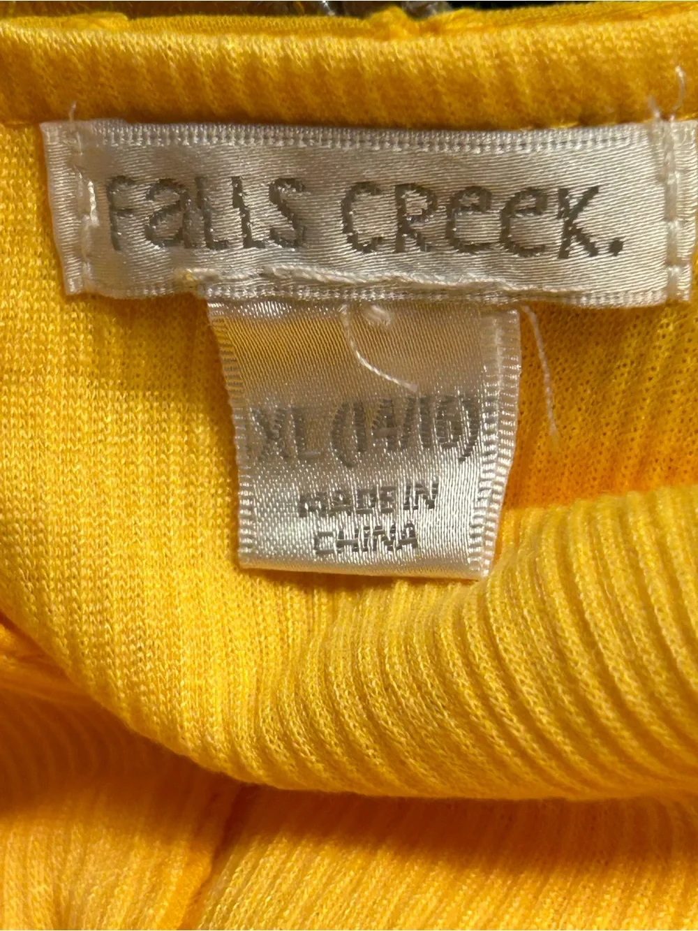 NWT- Girls Falls Creek Bright Yellow Eyelet Layered Sundress
